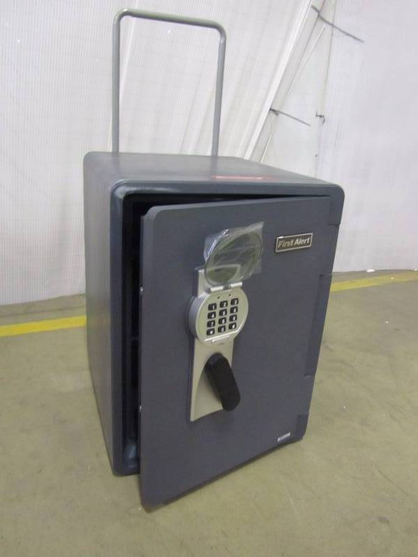 lot 60 image: First Alert 2.1 cu. ft. WaterproofFire Resistant Digital Lock Safe