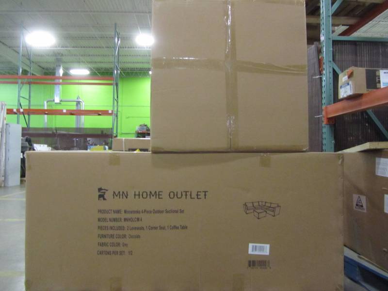 lot 24 image: Minnetonka 4 piece outdoor patio set