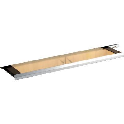 lot 48 image: GE Profile 30 in. Slide-Out Vent Hood in Brushed Aluminum (JV930SCBR)