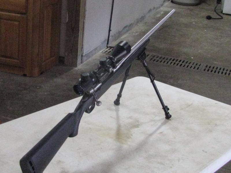 lot 2 image: Savage Axis 223 Rifle wBariska Scope