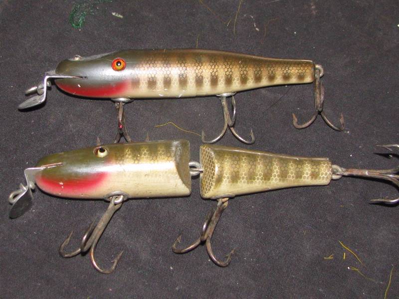 lot 14 image: Creek Chub Lures wGlass Eyes