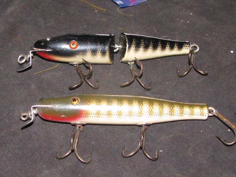 lot 20 image: Creek Chub Pikie Minnow Lure
