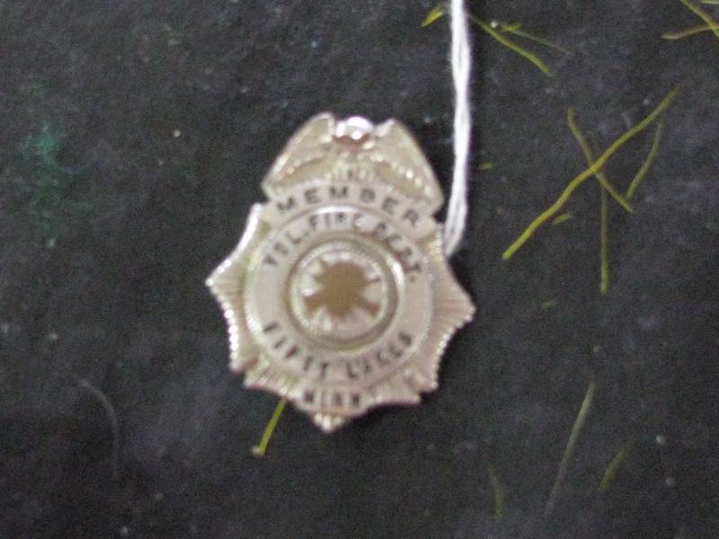 lot 23 image: Fifty Lakes Volunteer Fire Dept Badge (Obsolete)
