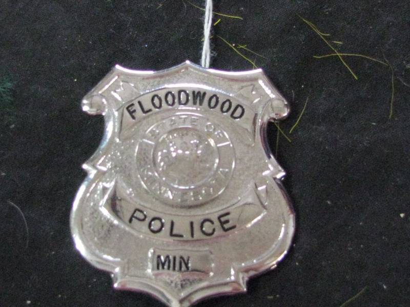 lot 25 image: Floodwood, Mn. Police Badge (Obsolete)