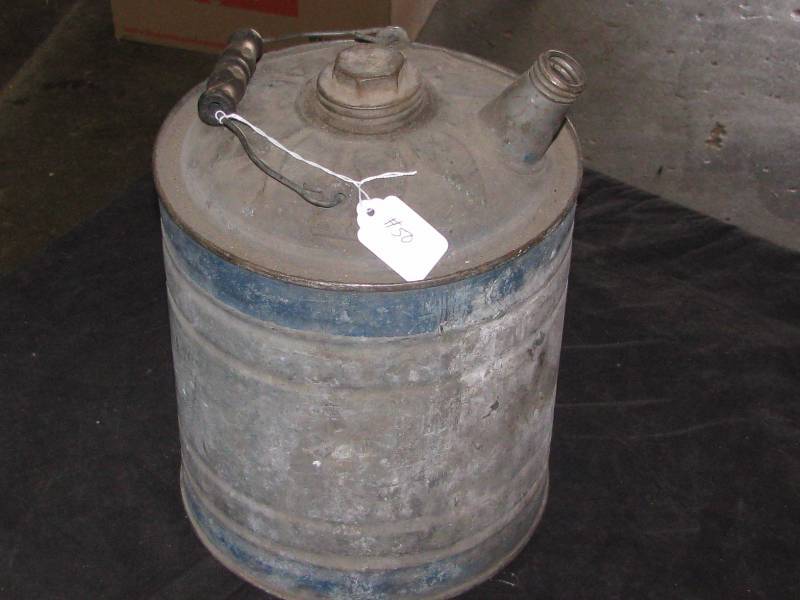 lot 50 image: Old KeroseneGas Can