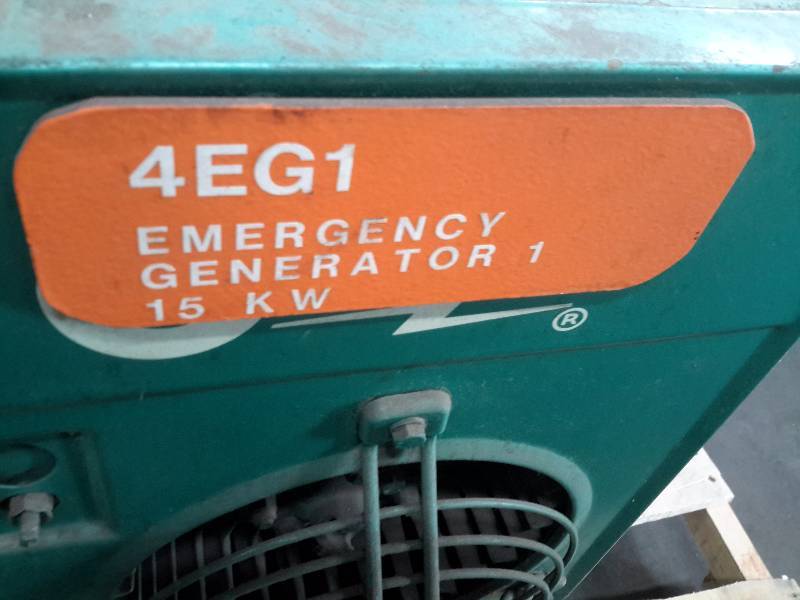 PRESTOLITE, Propane Emergency Electric Generator, 15 KW