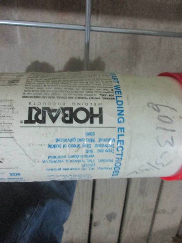 Hobart welding electrodes - mild steel