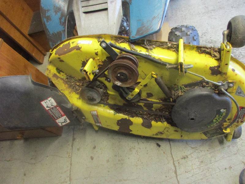 john deere mower deck