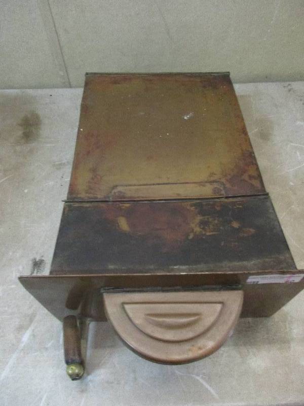 vintage copper box w water spout