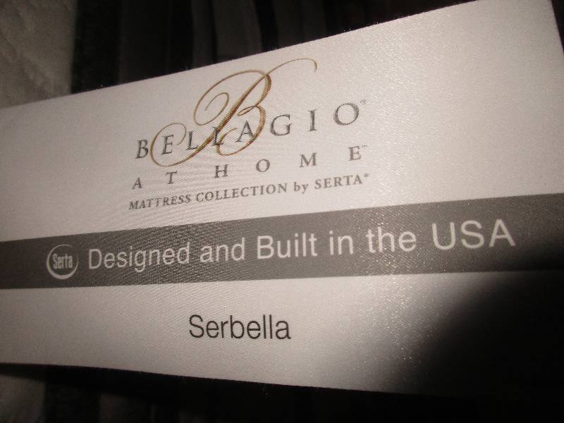 King size Craftmatic  adjustable bed w Bellagio at home mattress series by Serta