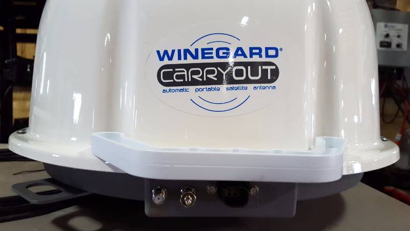 lot 2 image: Winegard Carryout  - Direct TVDish Network Portable HD Satelite Dish