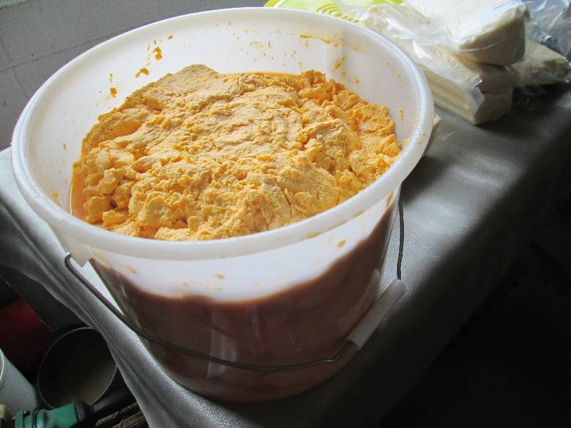 lot 18 image: 5 Gallon Bucket of Cheese Curds...