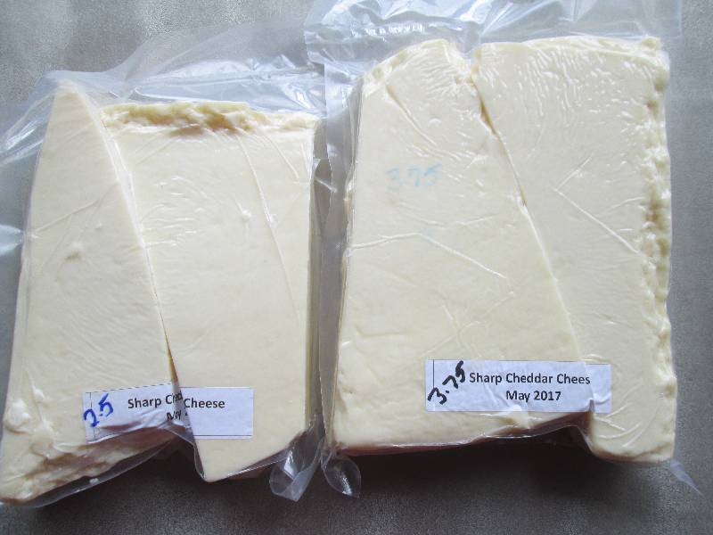 lot 31 image: 6.25 lb.Chunk Sharp Cheddar Cheese ...
