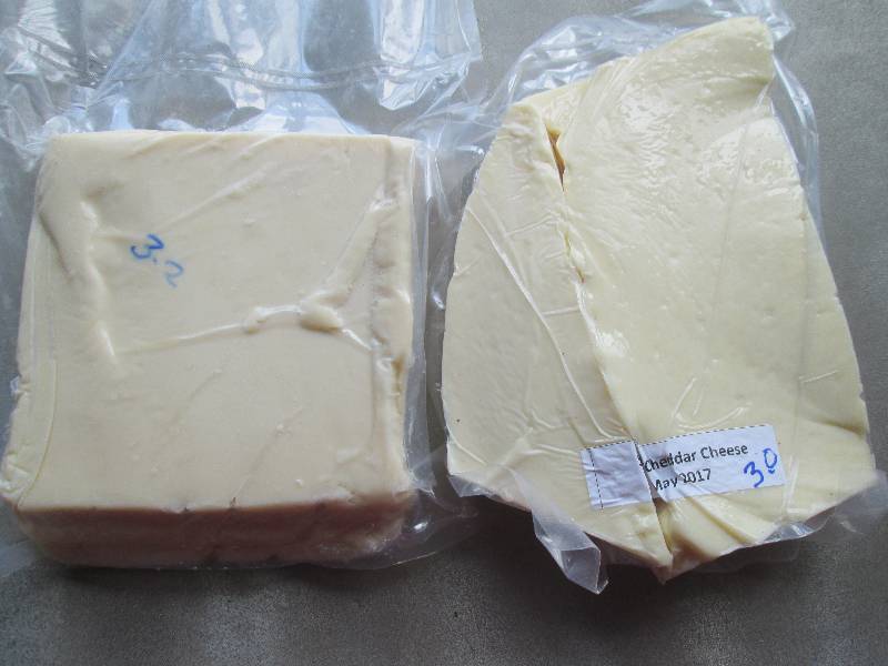 lot 41 image: 6.2 lb.Chunk Sharp Cheddar Cheese P...