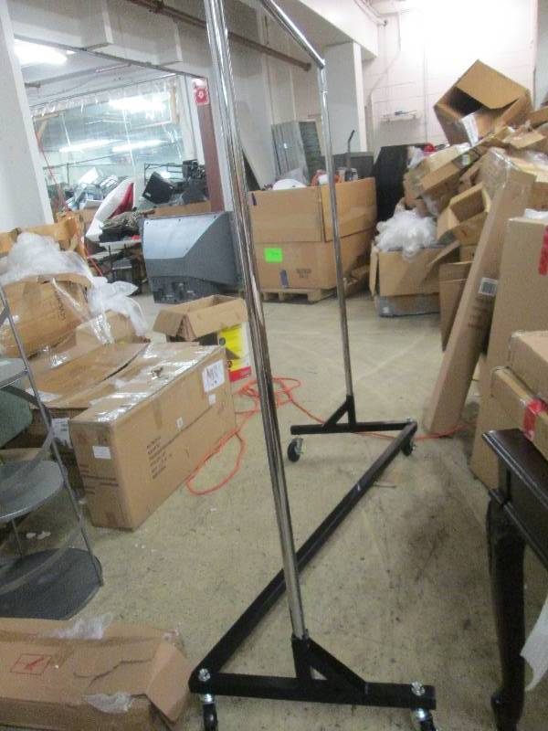 Z Clothing Rack open box...
