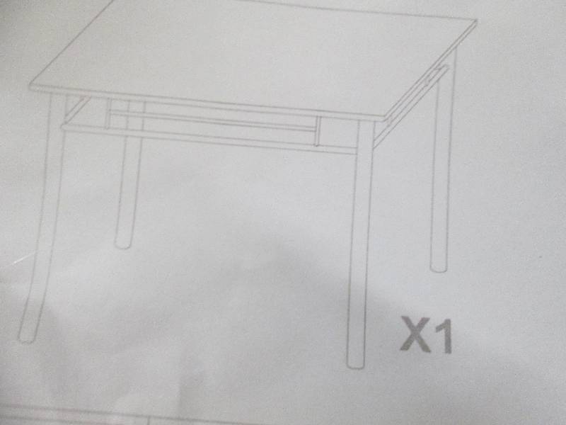 Ansdell Dining Table only, open box...
