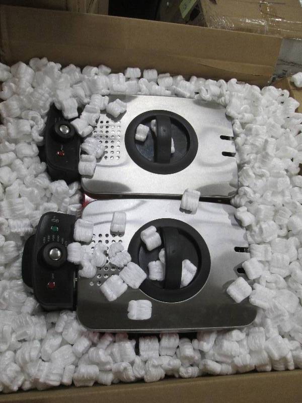 Ginnys Brand Double Deep Fryer ope...