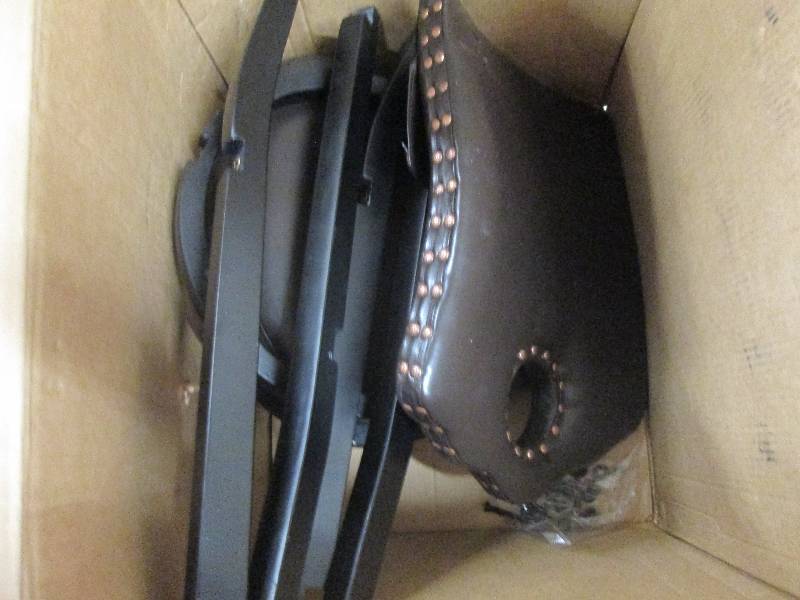 Nailhead Swivel Stool open box Reta...