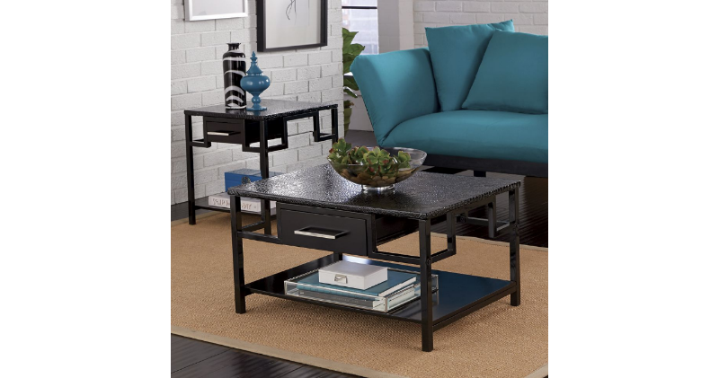 Crocodile Top Coffee Table open box...