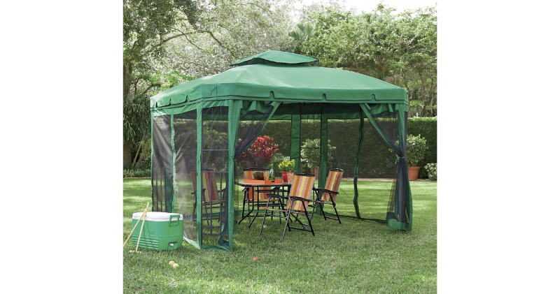 Hunter Green Gazebo open box, untes...