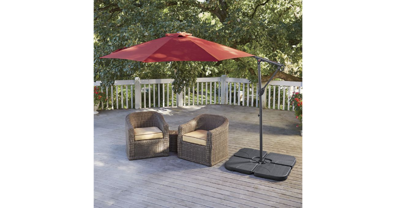 Easy-Up Offset Umbrella in Brown(sh...