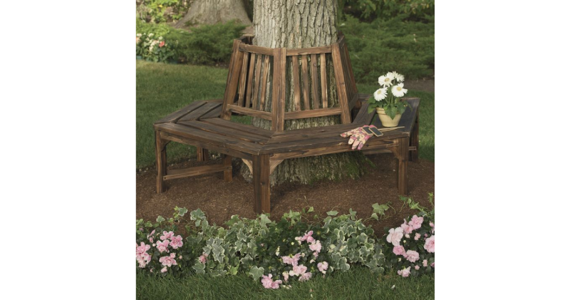 Half Hexagonal Benches open box Ret...