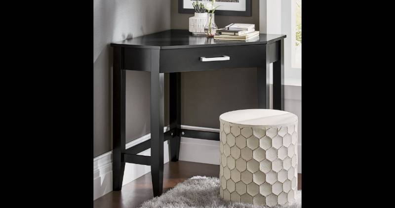 Black Corner Desk open box,  Retail...