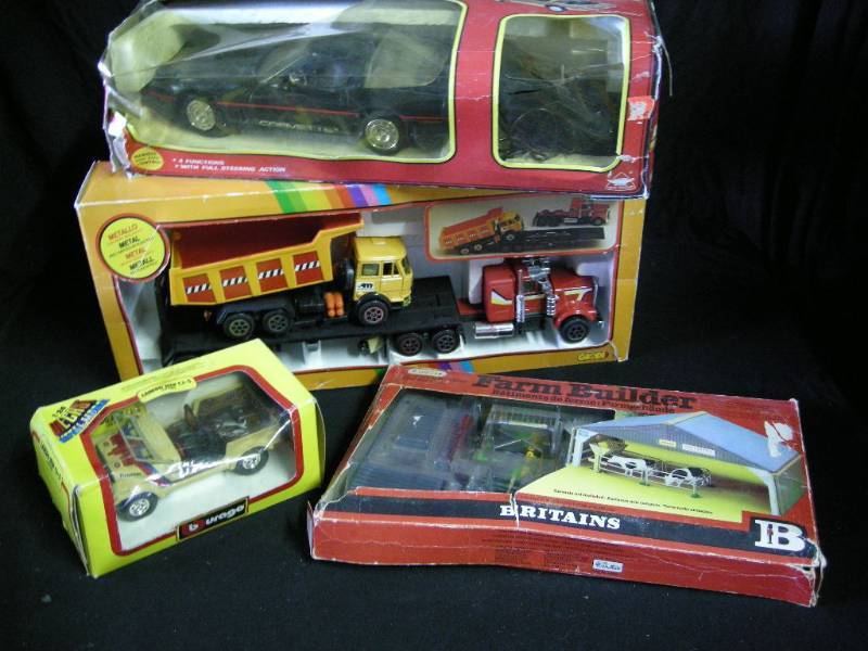 lot 88 image: Vintage Car and Farm Sets