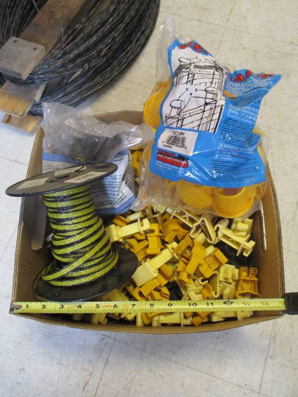 Box of T-Post Fence Clips