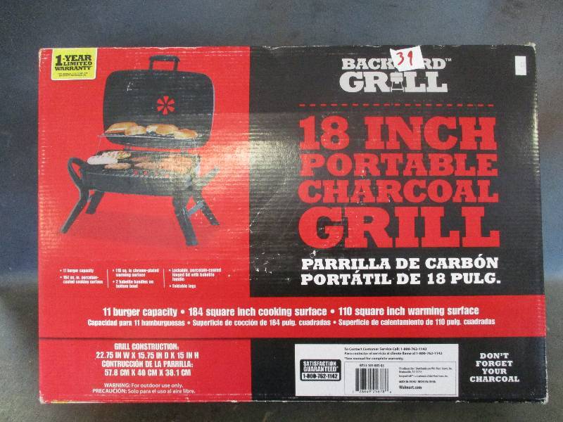 Portable charcoal Grill