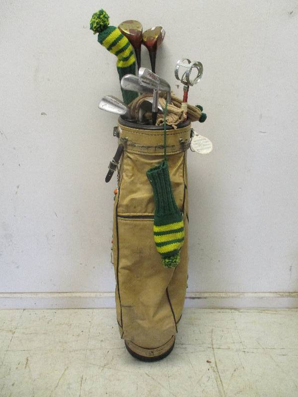 Golf Clubs and Golf Bag