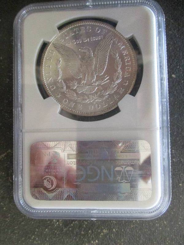 lot 1 image: Morgan Silver Dollar