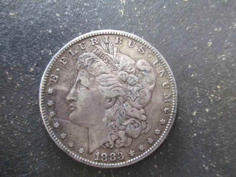 lot 2 image: Morgan Silver Dollar