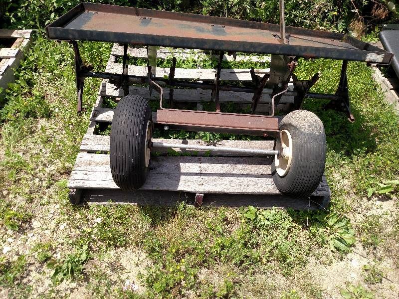 lot 235 image: Pull Behind Aerator...