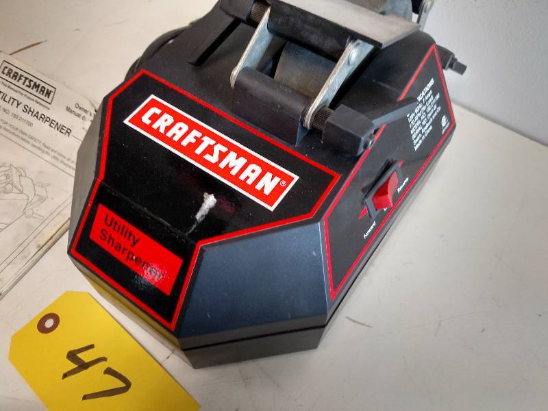 lot 47 image: Craftsman Utility Sharpener...