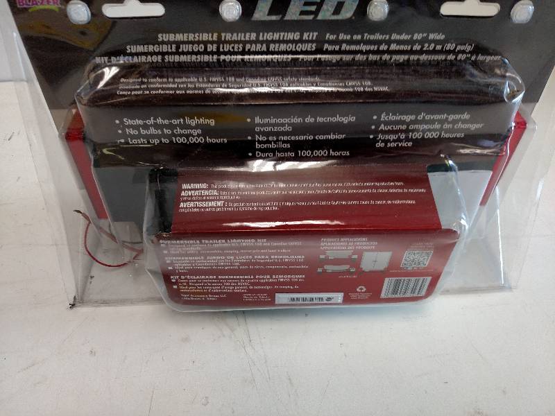 lot 52 image: Blazer LED Submersible Trailer Ligh...