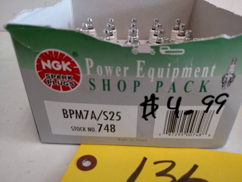 lot 136 image: (26) NGK Spark Plugs...