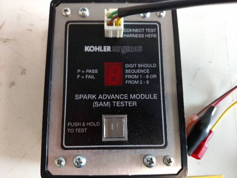 lot 143 image: Kohler Spark Advance Module Tester...