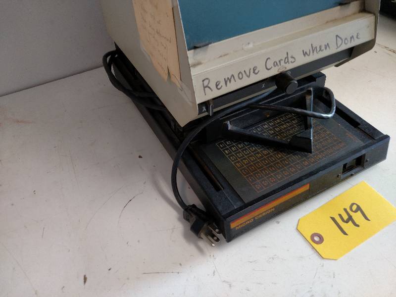 lot 149 image: Micro Design Microfiche Reader, Wor...