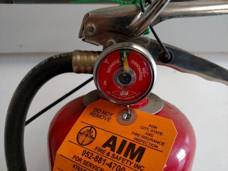 lot 212 image: Amerex ABC Fire Extinguisher, 17...