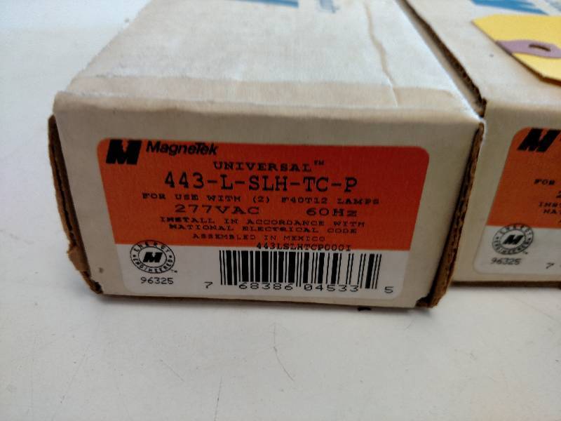 lot 314 image: (4) Magnetek 433-L-SLH-TC-P 277 Vol...