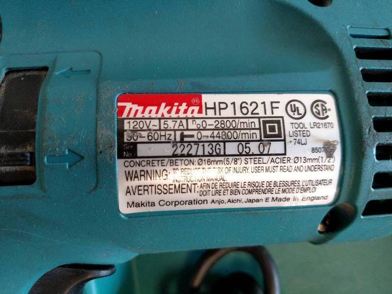 lot 323 image: Makita 12 Hammer Drill...