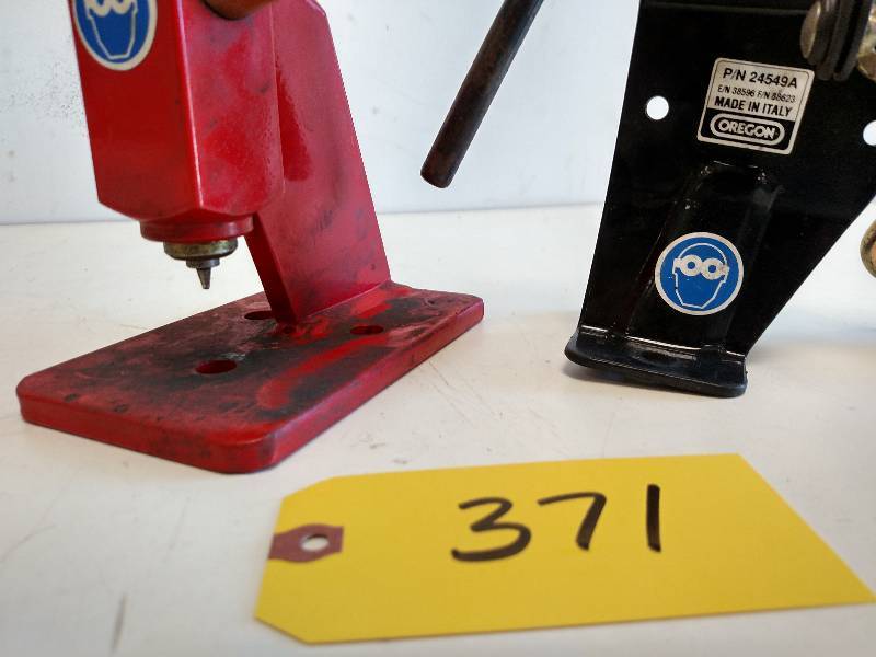 lot 371 image: Chainsaw Chain Breaker & Rivet Spinner...