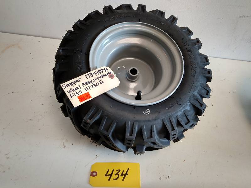 Snapper Snow Blower Wheel & Tire 16... Valley Lawn & Sport KBID