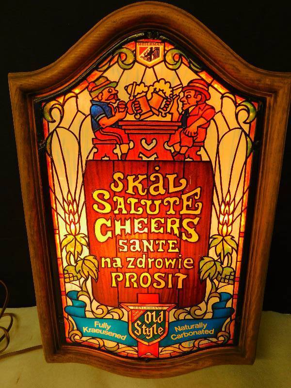 Hellmann's old style light up beer sign. 1b - Lil Dusty Online Auctions -  All Estate Services, LLC