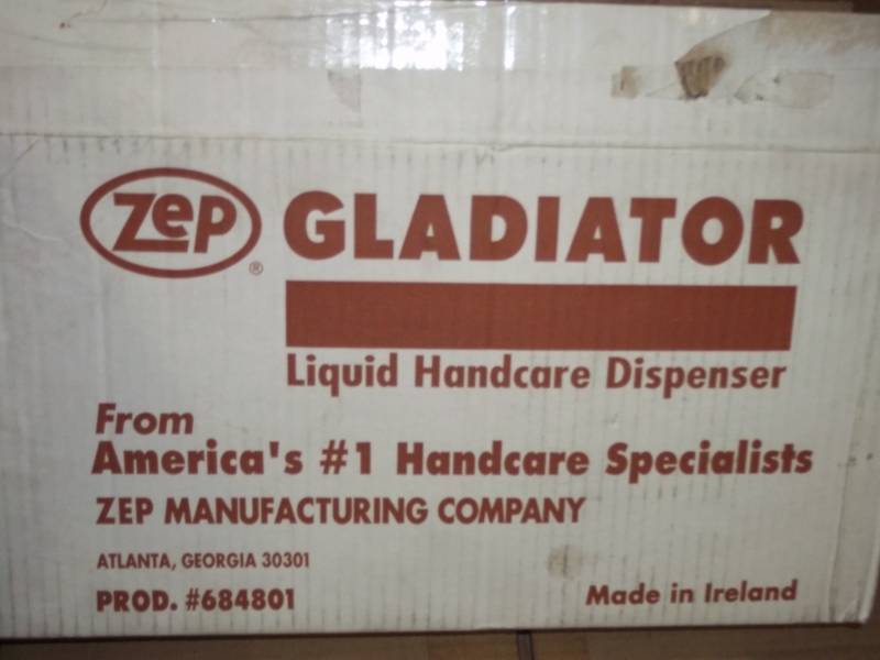 lot 7 image: Gladiator Liquid Hand care Dispenser