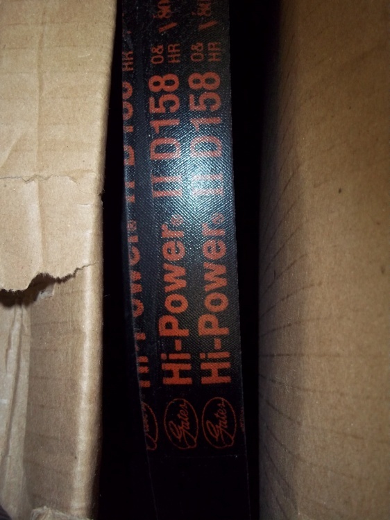 lot 12 image: High Power H Belt Part # 9005-2158