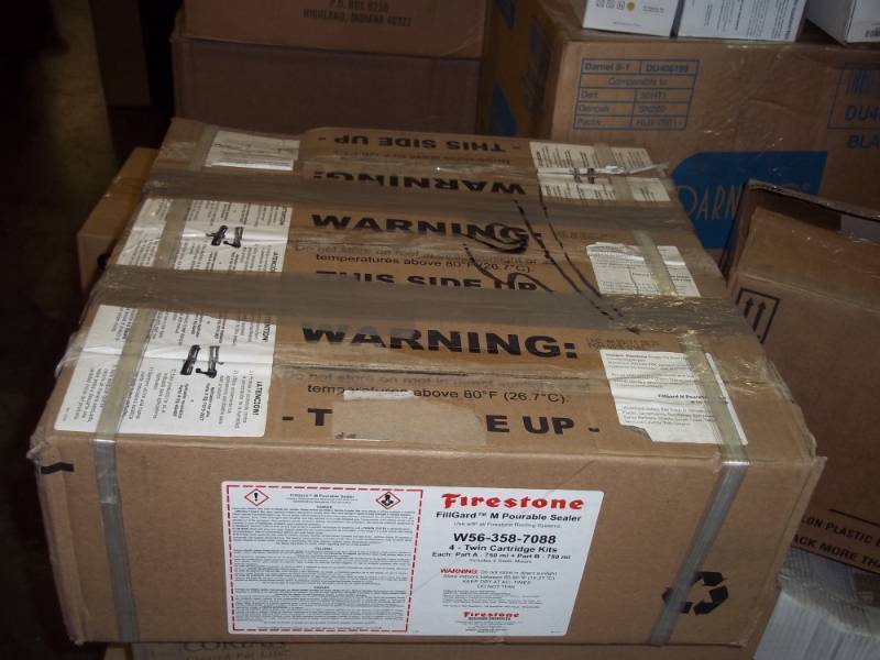 lot 94 image: Set of 3 Firestone Portable Sealer for Firestone Roofing Systems
