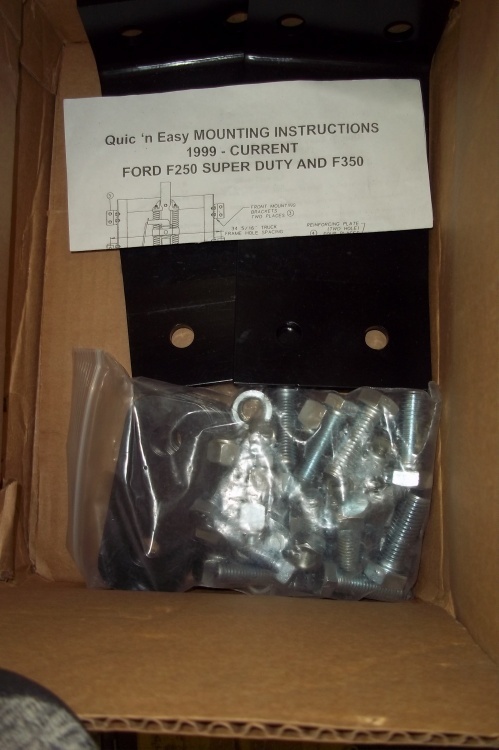 lot 119 image: Reinforcing Plates for 1999- F250 Super Duty