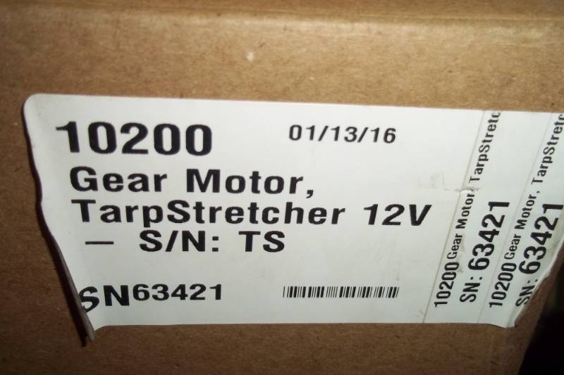 lot 149 image: Gear MotorTarp Stretcher 12V #10200